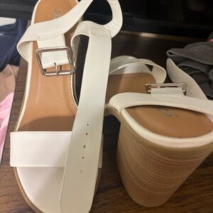 Elegant White Sandals